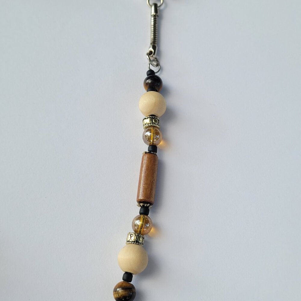 Silver Heart Key Keychain - Handmade - Picture 4 of 9